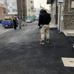 岡山のアスファルト