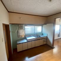 戸建て住宅の既存キッチン施工前(岡山リフォーム事例)