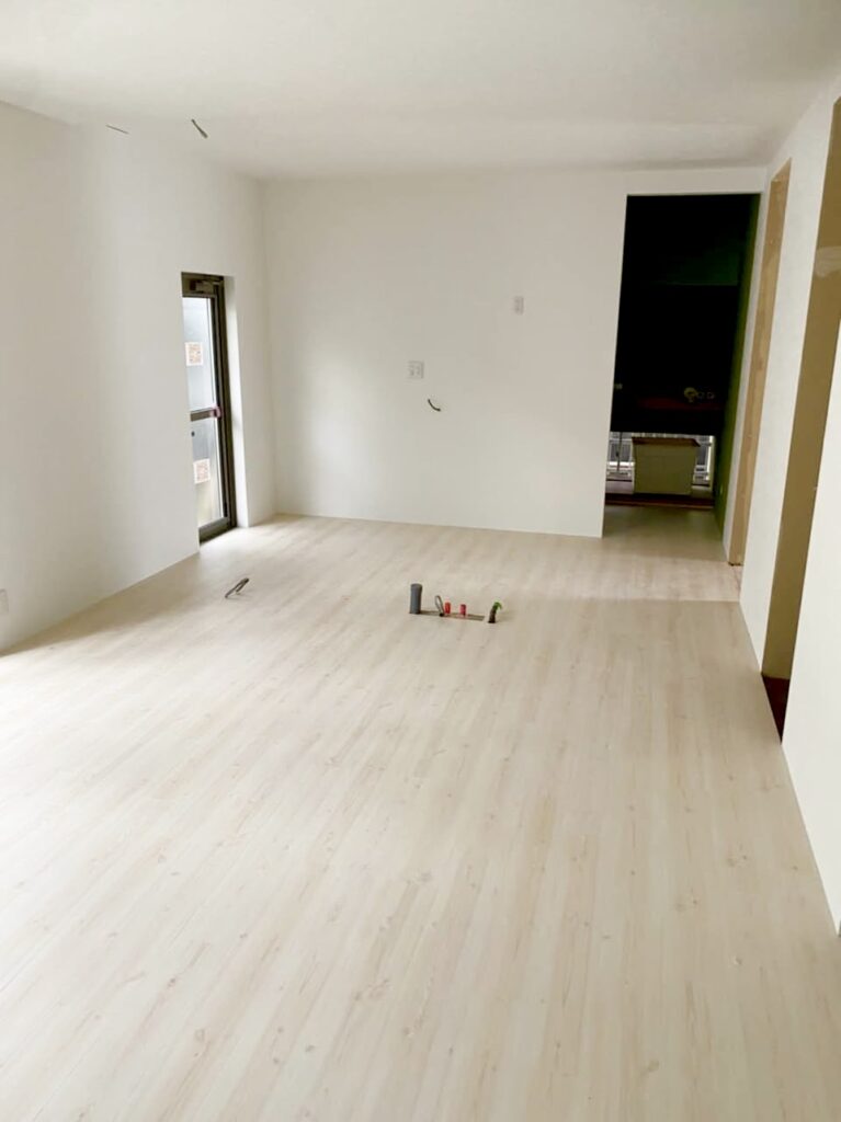 岡山市中区 床下地工事 解体後 下地組み替え施工