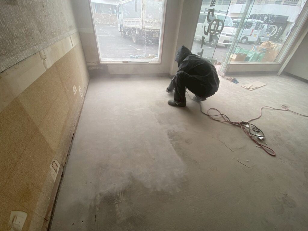 岡山 リノベーション 工事中 現場風景