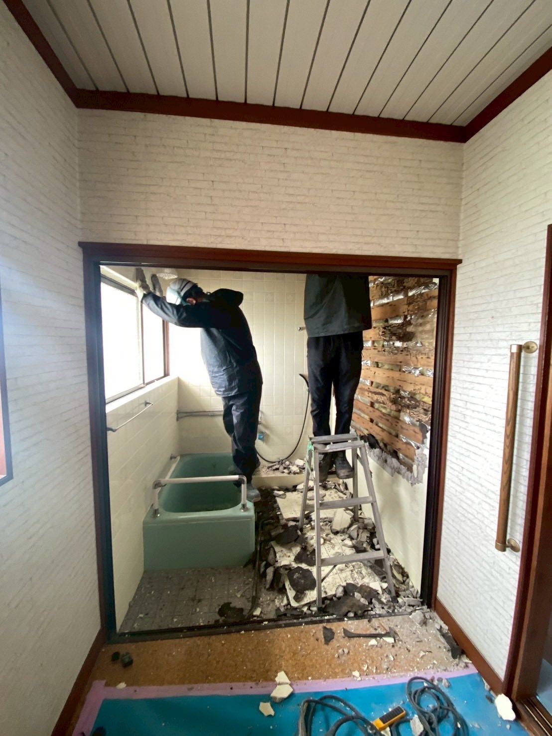 岡山県玉野市の水まわりリフォーム施工前の状況