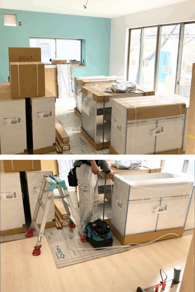 岡山市中区 タカラスタンダード キッチン施工事例