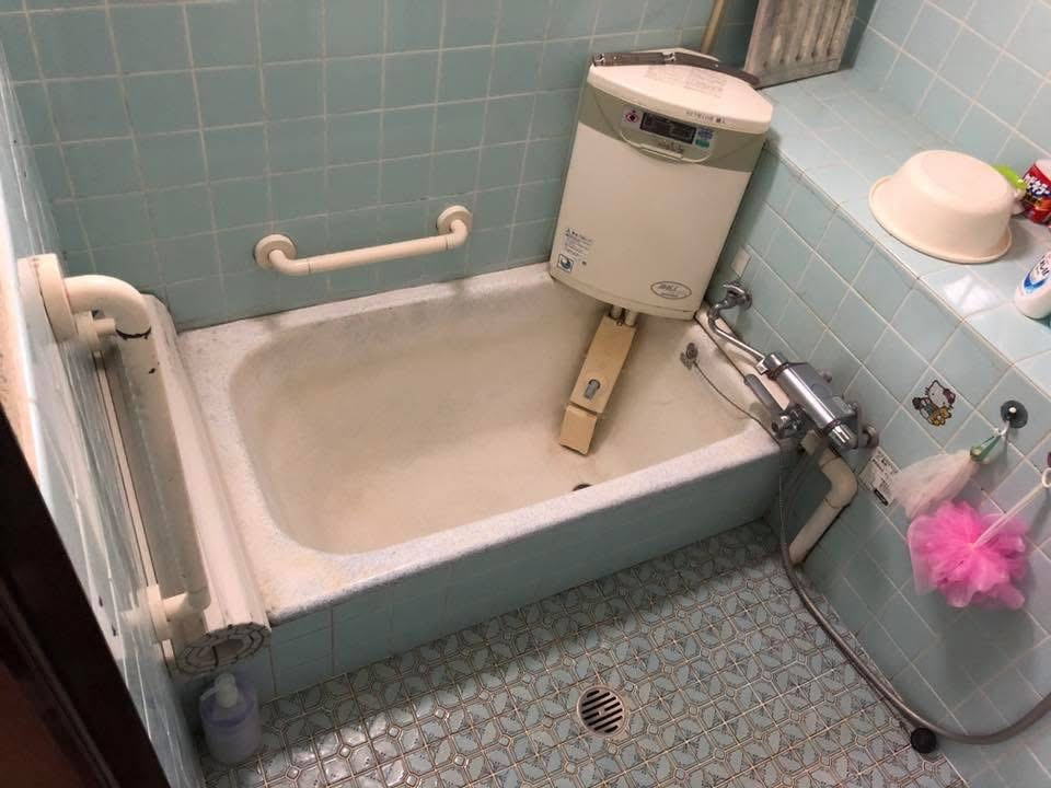 岡山市南区 浴室リフォーム ビフォー 在来浴室