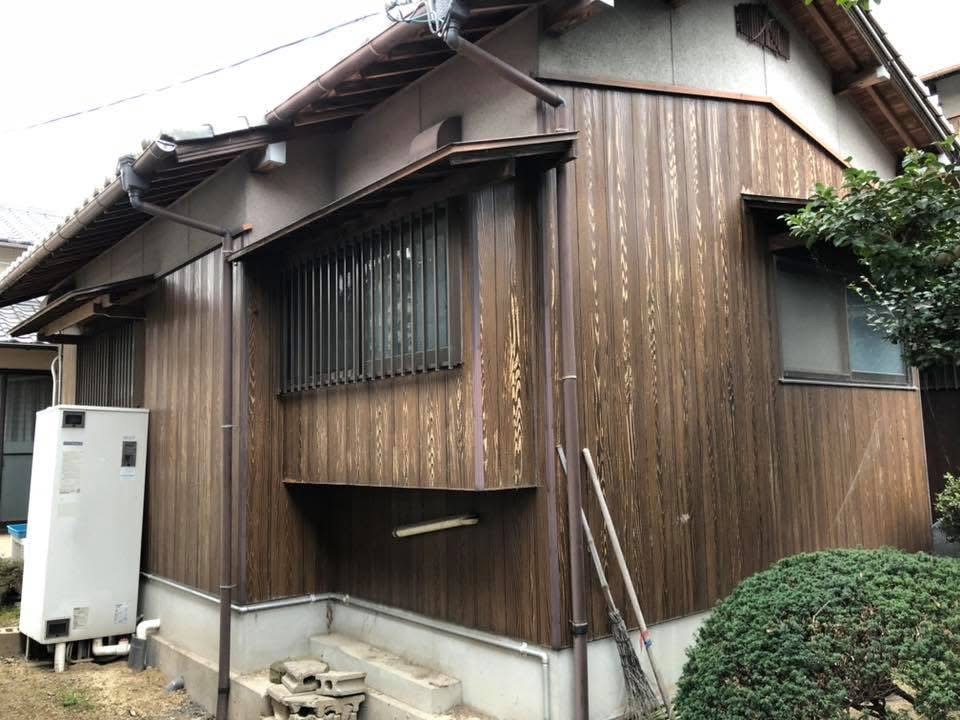 タイル浴室 解体工事 木舞壁 撤去前